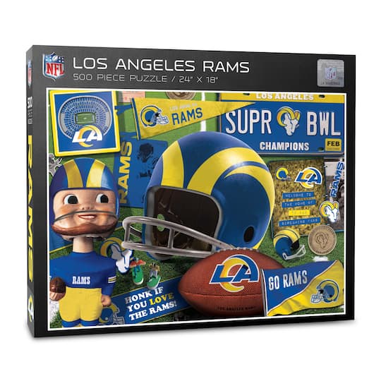 NFL Retro Series 500 Piece Puzzle By Youthefan in Los Angeles Rams | 18" x 24" | Michaels®
